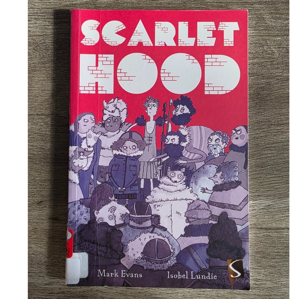 Scarlet Hood Graphic Novel Mark Evans Isobel Lundie Vikings Dragon Norway Kids